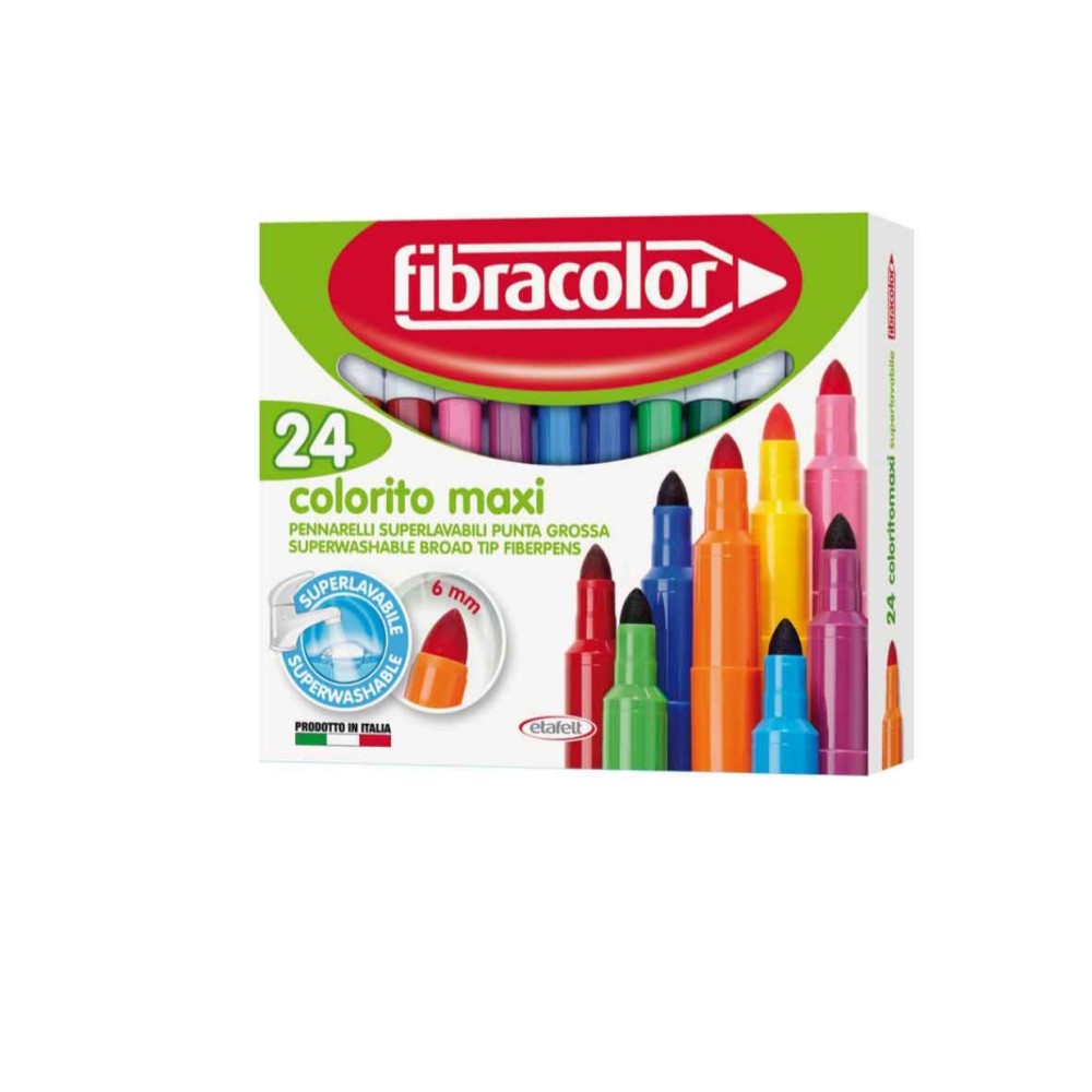 Fibracolor 24 MAXI 6mm 