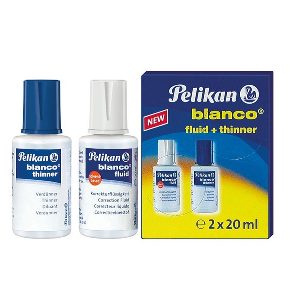 Pelikan Blanco Set 2x20ml (Διορθωτικό+Διαλυτικό) 335778