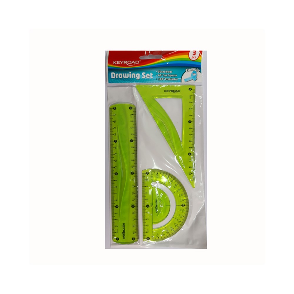 Σετ Γεωμετρικών Οργάνων Keyroad 20cm