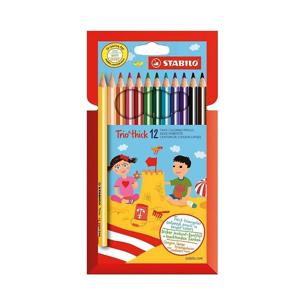 Stabilo Trio Thick 12 203/12-01