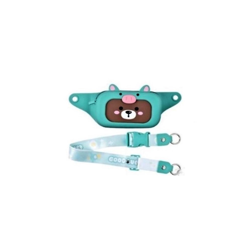 Τσαντάκι Σιλικόνης 33cmx12cm Βεραμάν Αρκουδάκι