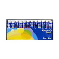 Pelikan Πολύχρωμες Τέμπερες 12ml 10τεμ 719122