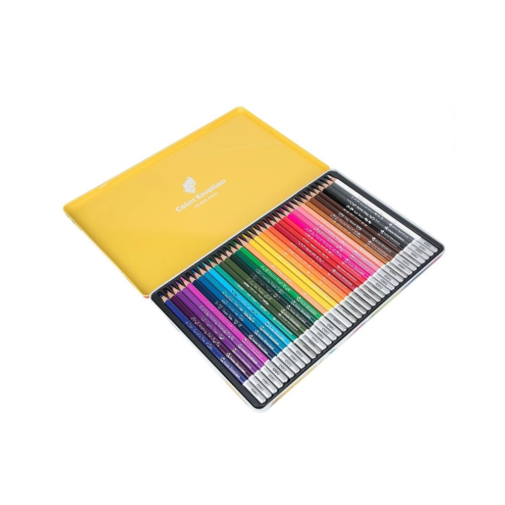 DELI ΚΡΑΙΓΙΟΝ (ΞΥΛΟΜΠΟΓΙΕΣ) COLOR EMOTION 36 ΧΡΩΜΑΤΑ ΜΕΤΑΛΛΙΚΟ ΚΟΥΤΙ