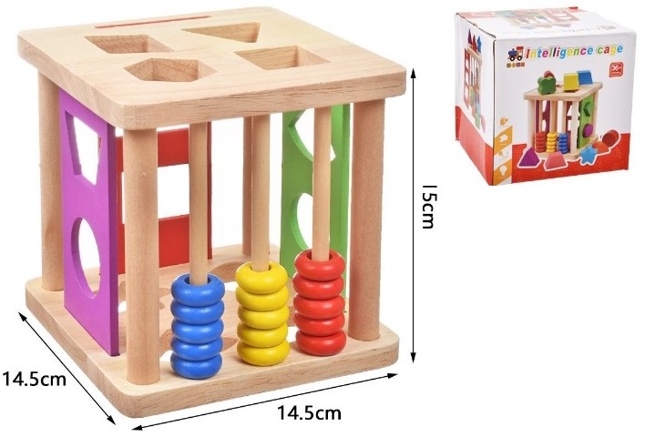 Ξύλινο παιχνίδι 15cmx14.5cmx14.5cm