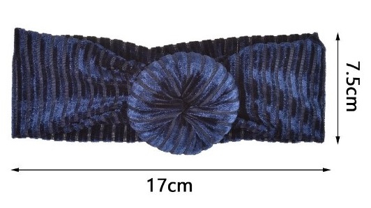 Κορδέλα μπλέ 7.5cmX17cm