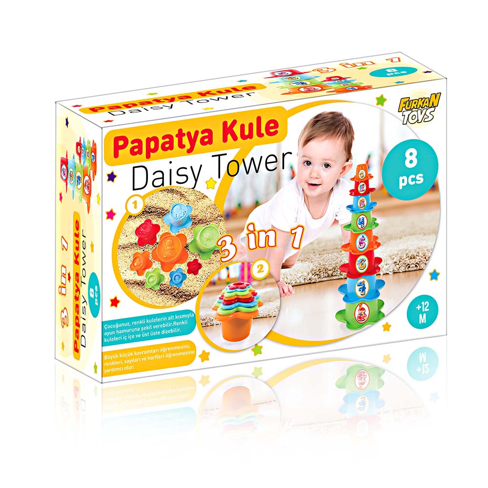 3 σε 1 Daisy Tower