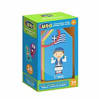 ΕΚΠΑΙΔΕΥΤΙΚΕΣ ΚΑΡΤΕΣ ΣΗΜΑΙΕΣ ΚΑΙ ΧΩΡΕΣ ΤΟΥ ΚΟΣΜΟΥ 24ΤΕΜ LUNA