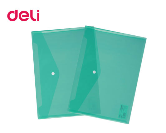 DELI ΦΑΚΕΛΟΣ ΚΟΥΜΠΙ PP Α4 ΔΙΑΦΑΝΟ ΠΡΑΣΙΝΟ
