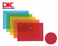 DATA KING ΦΑΚΕΛΟΣ ΚΟΥΜΠΙ Α5 ΔΙΑΦΑΝΟ ΠΑΣΤΕΛ ΚΟΚΚΙΝΟ