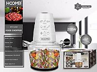 Multi - ΠολυκόΦτης Hoomei HM-6260 200W με Λεπίδες από Ανοξείδωτο Ατσάλι και Δοχείο 1.0 LT