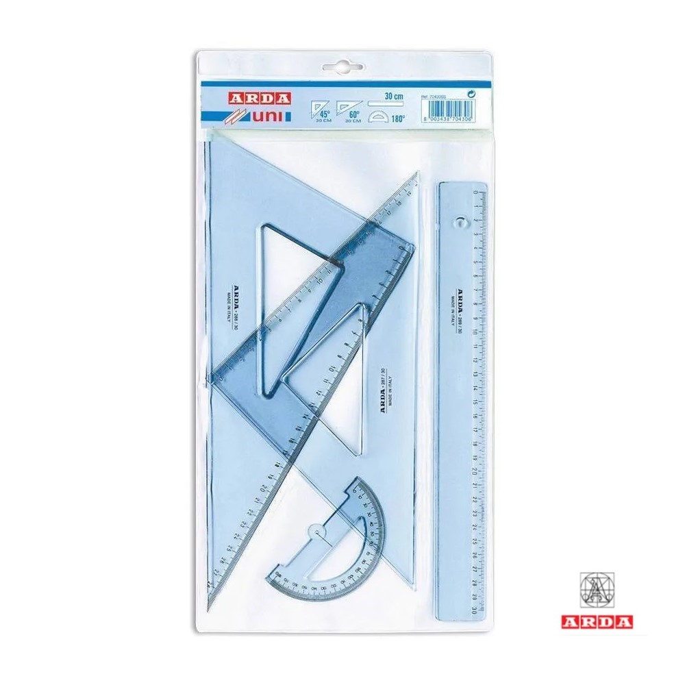 Arda Set Γεωμετρικών Οργάνων Μεγάλο 30cm 272.704-30