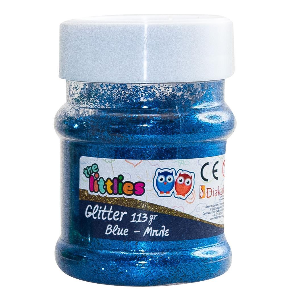 ΧΡΥΣΟΣΚΟΝΗ GLITTER THE LITTLIES ΜΠΛΕ 113 ΓΡ.