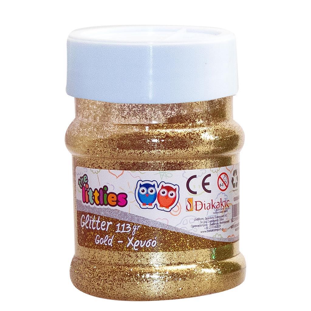 ΧΡΥΣΟΣΚΟΝΗ GLITTER THE LITTLIES ΧΡΥΣΟ 113 ΓΡ.