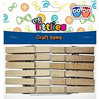 ΞΥΛΙΝΑ ΜΑΝΤΑΛΑΚΙΑ ΧΕΙΡΟΤΕΧΝΙΑΣ THE LITTLIES 48MM 12ΤΜΧ.