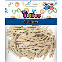 ΞΥΛΙΝΑ ΜΑΝΤΑΛΑΚΙΑ ΧΕΙΡΟΤΕΧΝΙΑΣ THE LITTLIES 25MM 45ΤΜΧ.