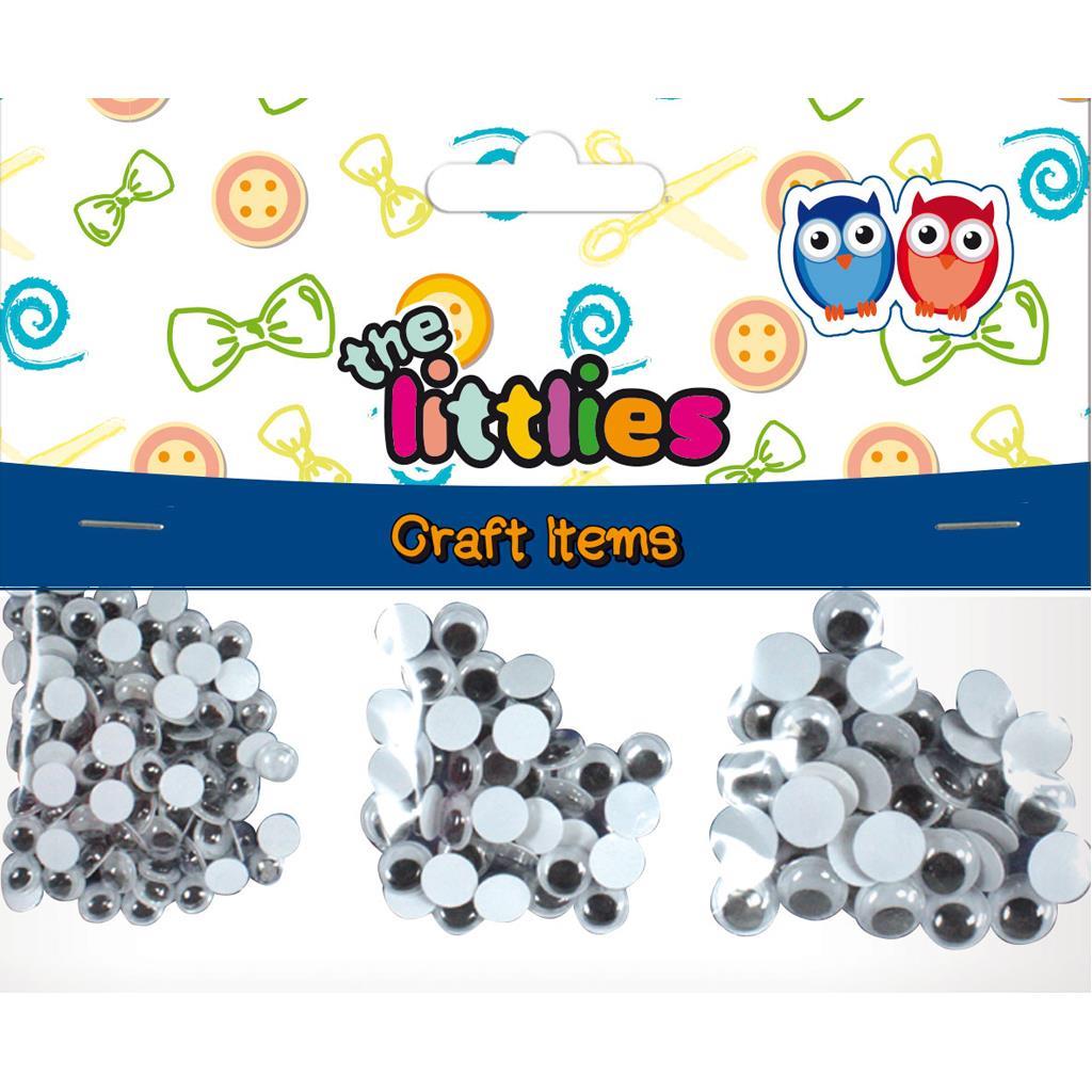 ΜΑΤΑΚΙΑ ΧΕΙΡΟΤΕΧΝΙΑΣ THE LITTLIES ΣΤΡΟΓΓΥΛΑ ΚΙΝΟΥΜΕΝΑ 75X6MM-45X8MM-30X10MM 150 ΤΜΧ.