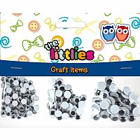 ΜΑΤΑΚΙΑ ΧΕΙΡΟΤΕΧΝΙΑΣ THE LITTLIES ΣΤΡΟΓΓΥΛΑ ΚΙΝΟΥΜΕΝΑ 75X6MM-45X8MM-30X10MM 150 ΤΜΧ.