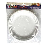 ΠΙΑΤΟ ΧΑΡΤΙΝΟ ΛΕΥΚΟ ΧΕΙΡΟΤΕΧΝΙΑΣ 23ΕΚ 6ΤΕΜ THE LITTLIES