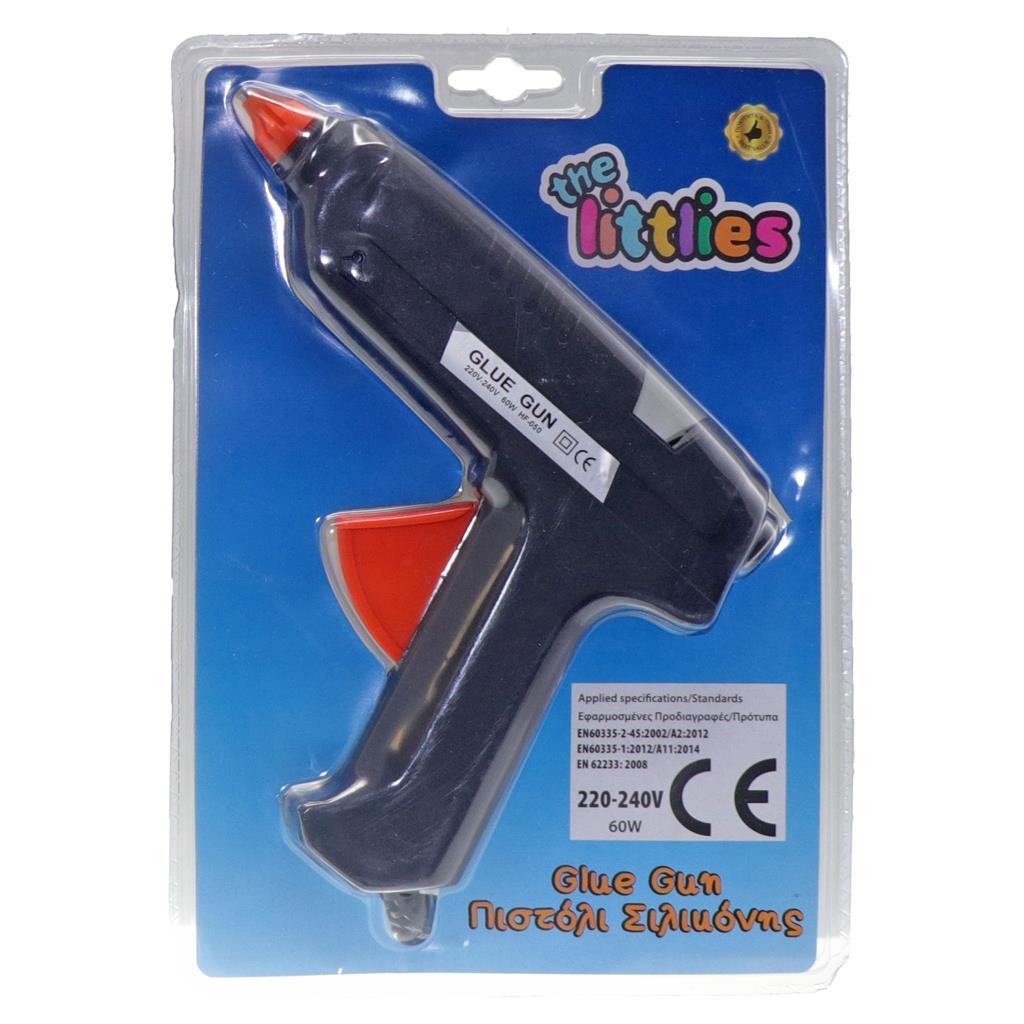 ΠΙΣΤΟΛΙ ΘΕΡΜΟΚΟΛΛΗΣΗΣ ΣΙΛΙΚΟΝΗΣ THE LITTLIES ΗΛΕΚΤΡΙΚΟ 60 WATT ΜΕ ΑΝΤΑΛΛΑΚΤΙΚΟ