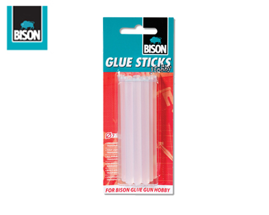 BISON GLUE STICKS 12x7mm ΔΙΑΦANA