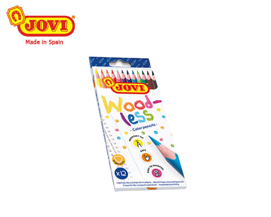JOVI ΚΡΑΙΓΙΟΝ (ΞΥΛΟΜΠΟΓΙΕΣ) 12 ΧΡΩΜΑΤΑ ΤΡΙΓ ΧΑΡΤΙΝΟ ΚΟΥΤΙ