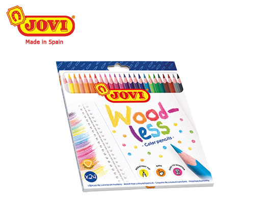 JOVI ΚΡΑΙΓΙΟΝ (ΞΥΛΟΜΠΟΓΙΕΣ) 24 ΧΡΩΜΑΤΑ ΤΡΙΓ. ΧΑΡΤΙΝΟ ΚΟΥΤΙ