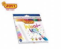 JOVI ΚΡΑΙΓΙΟΝ (ΞΥΛΟΜΠΟΓΙΕΣ) 24 ΧΡΩΜΑΤΑ ΤΡΙΓ. ΧΑΡΤΙΝΟ ΚΟΥΤΙ