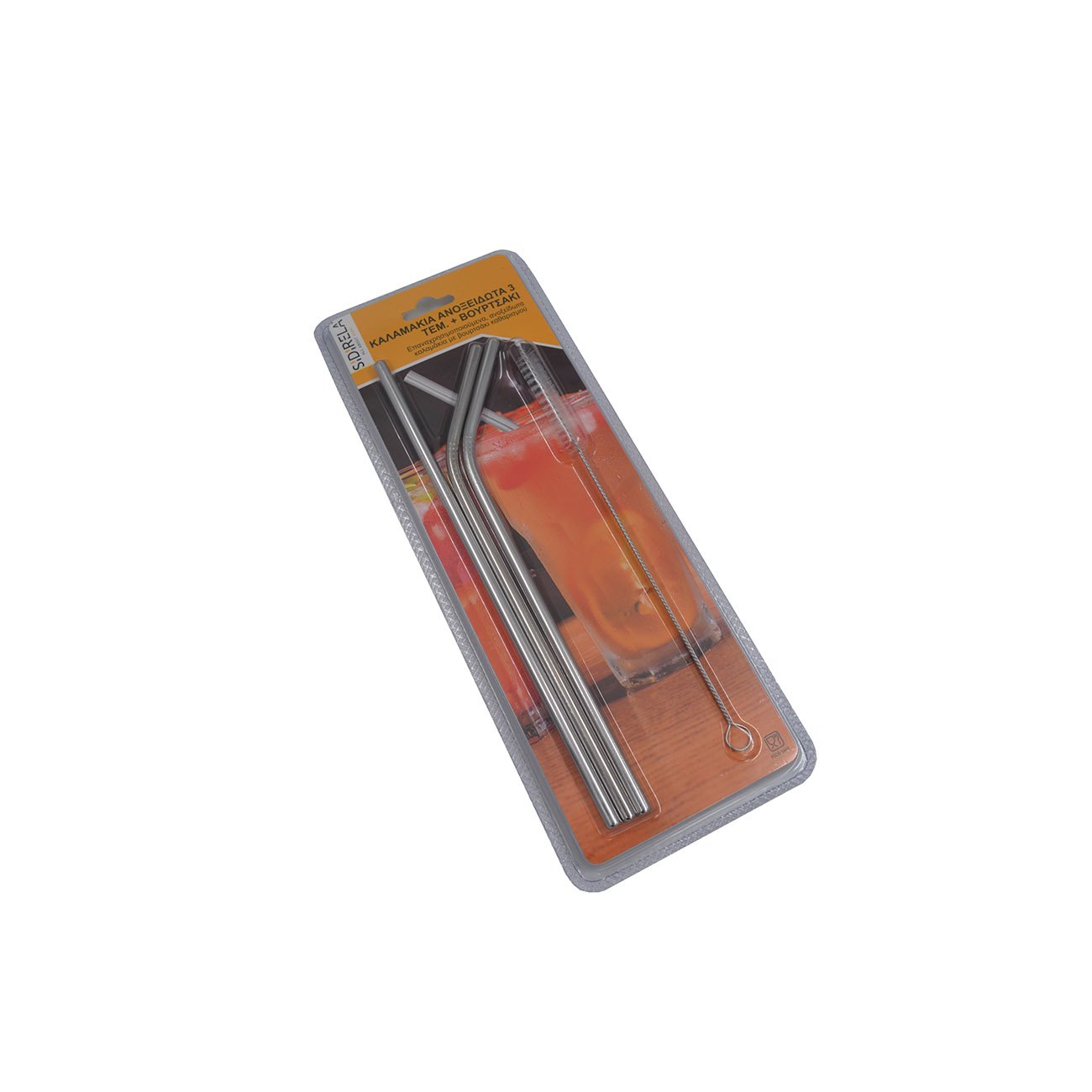 Καλαμάκια ΑΝΟΞΕΙΔΩΤΑ ΣΕΤ 3τεμ