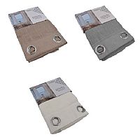 Κουρτίνα BELLY 140X260 με μεταλλικούς κρίκους