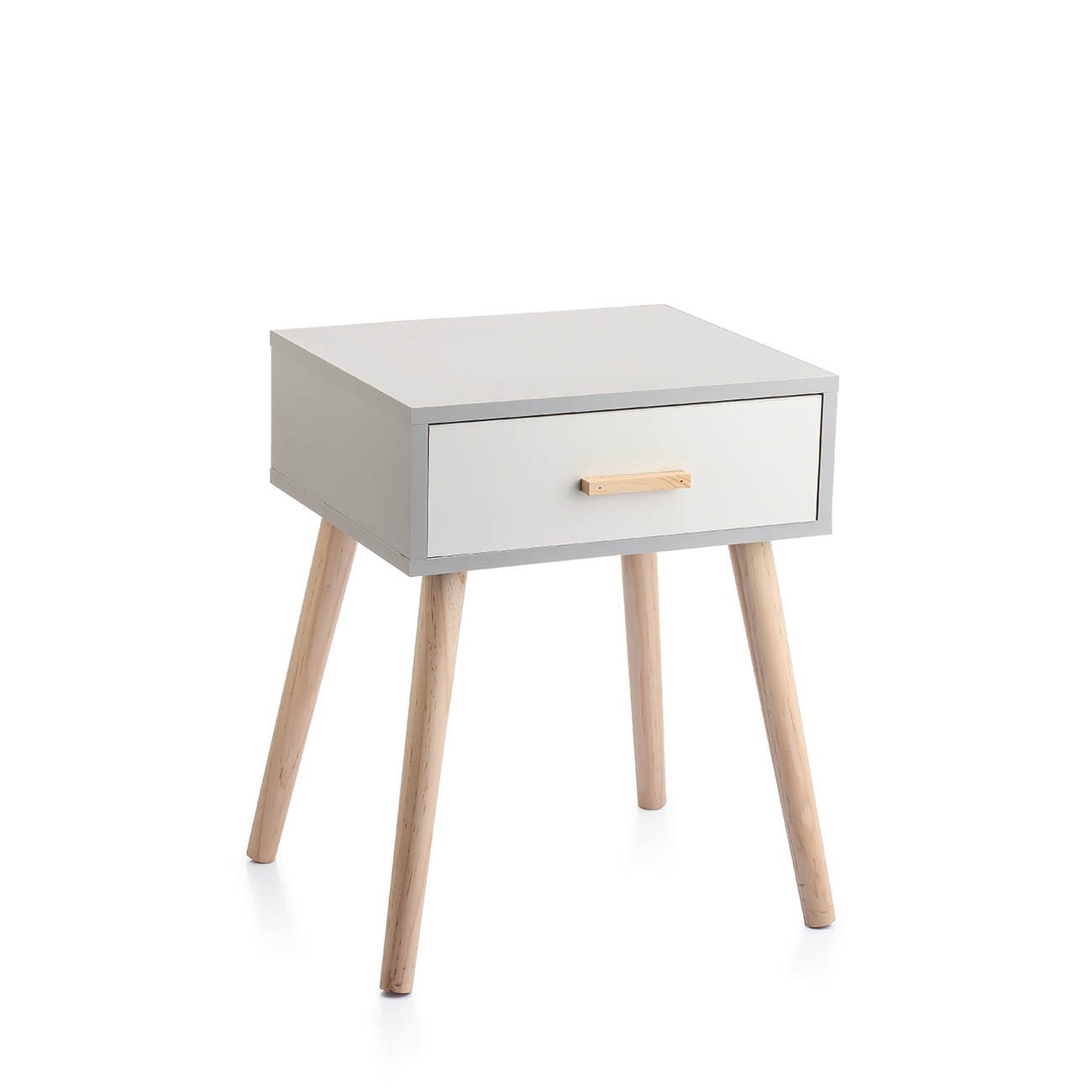 ΚΟΜΟΔΙΝΟ ΞΥΛΙΝΟ ΜΕ 1 ΣΥΡΤΑΡΙ 45x30x62cm.