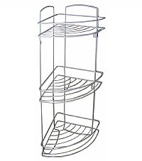 Εταζέρα 3όροφη μεταλλική ΓΩΝΙΑ 32x23x60