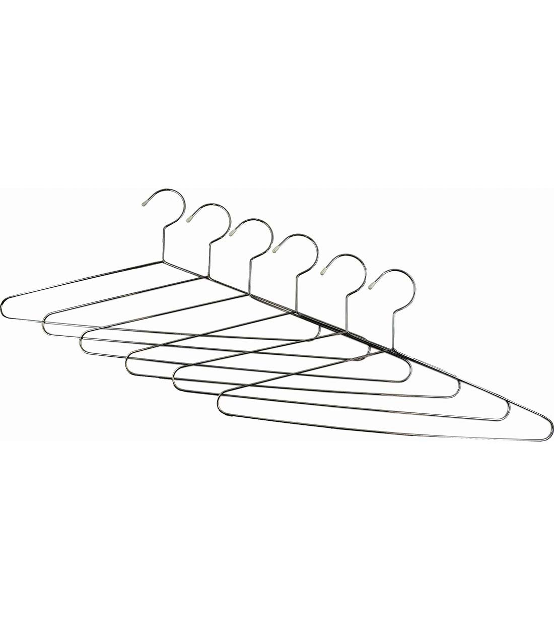 Κρεμάστρα μεταλλική σετ 6τμχ. 42Χ22εκ