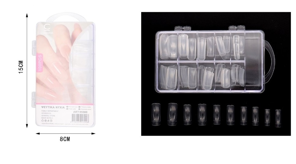 Τεχνητά νύχια διάφανα