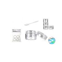 Σετ βαζάκια ταξιδιού πλαστικά 7gr 4τεμ