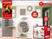 Αερόθερμο Δαπέδου Hoomei HM-8840 2000W