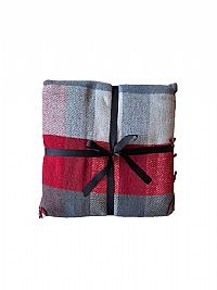 Κουβέρτα Ακρυλική Καναπέ 130x170εκ. Κόκκινο