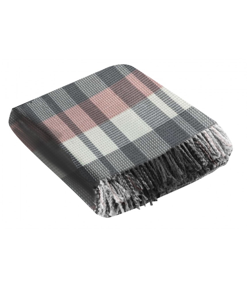 ΚΟΥΒΕΡΤΑ -ΡΙΧΤΑΡΙ COTTON/ACRILIC ΕΜΠΡΙΜΕ 130Χ170CM