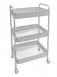 Επιδαπέδια Ραφιέρα Μεταλλική με 3 Ράφια 44x29x75cm