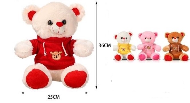 Λούτρινο Αρκουδάκι με μπλουζάκι