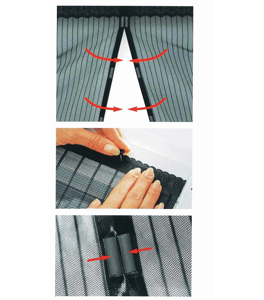 Μαγνητικές κουρτίνες πόρτας 140x220