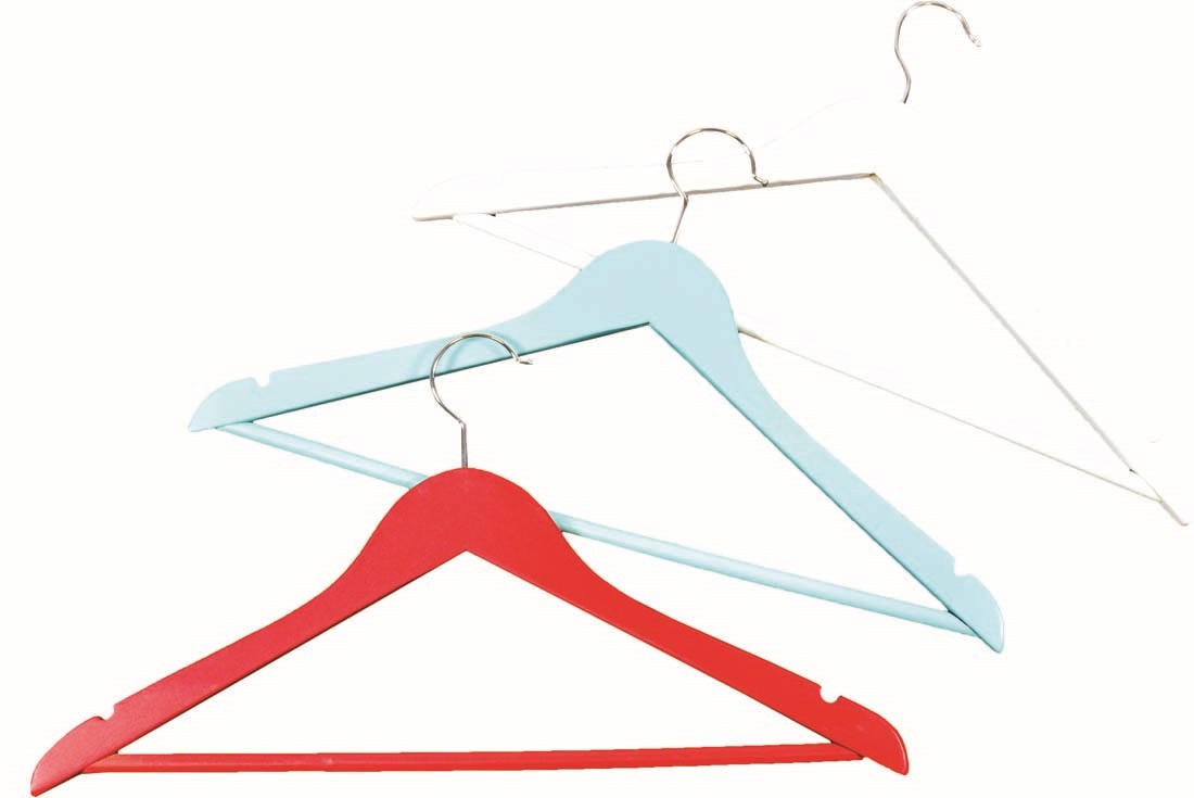 Κρεμάστρα ξύλινη χρωματιστή