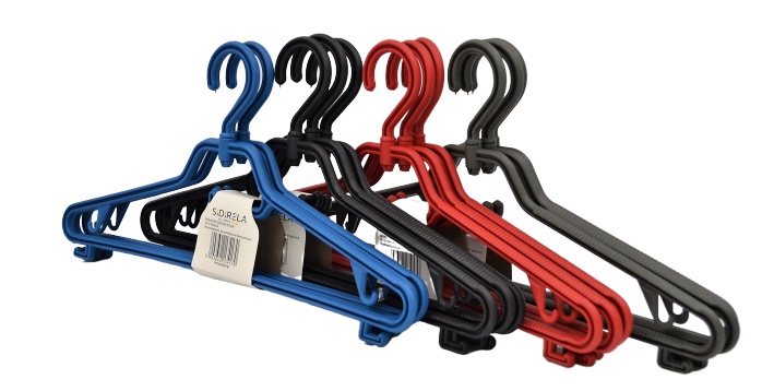 Κρεμάστρα πλαστική ΣΤΕΛΑ 3τμχ