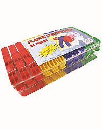 Μανταλάκια πλαστικά 24τμχ.