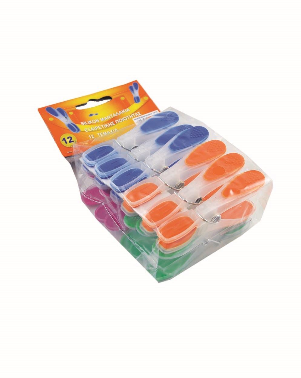 Μανταλάκια σιλικόνης 10τμχ.	
