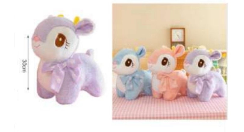 Ελάφι Λούτρινο 30εκ.