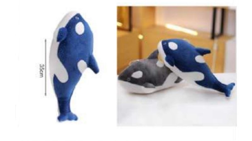 Φάλαινα Λούτρινο 35εκ.