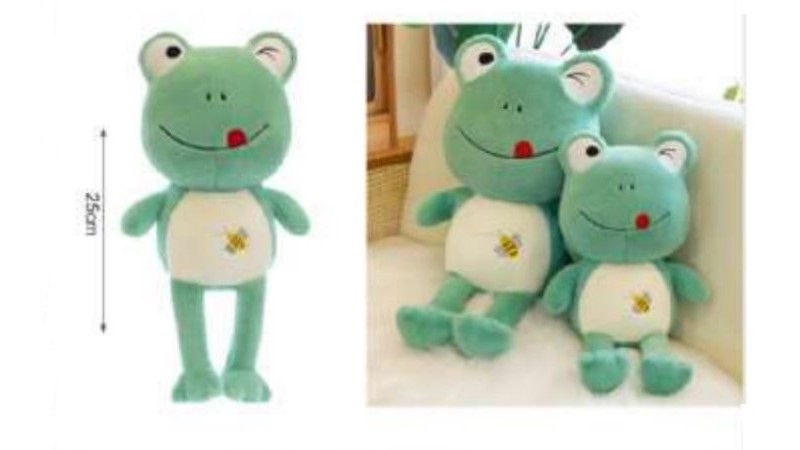 Βάτραχος Λούτρινο 25εκ.