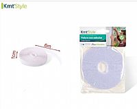 Αυτοκόλλητη Ταινία Βέλκρο άσπρη 