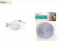 Αυτοκόλλητη Ταινία Βέλκρο άσπρη 