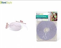 Αυτοκόλλητη Ταινία Βέλκρο άσπρη 